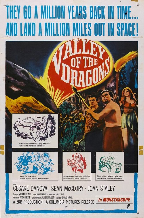 Смотреть фильм Долина драконов / Valley of the Dragons (1961) онлайн в хорошем качестве SATRip