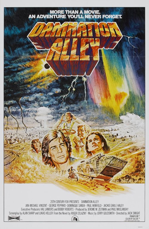 Смотреть фильм Долина проклятий / Damnation Alley (1977) онлайн в хорошем качестве SATRip