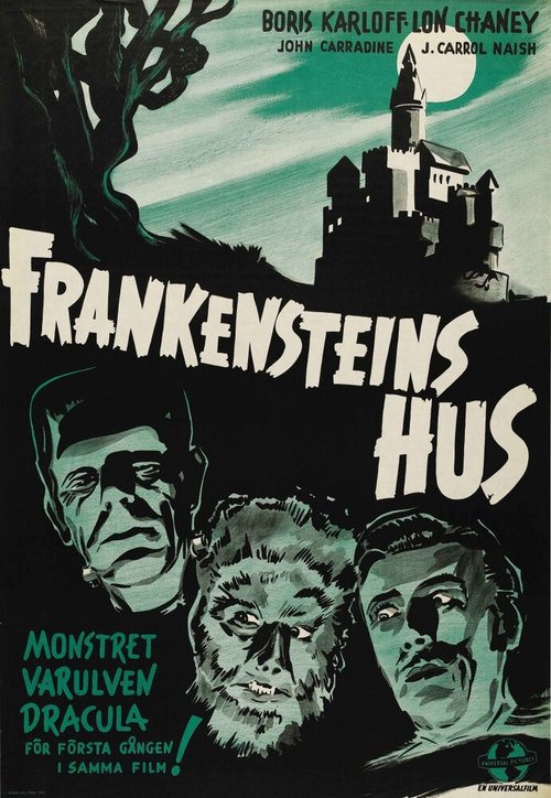 Смотреть фильм Дом Франкенштейна / House of Frankenstein (1944) онлайн в хорошем качестве SATRip