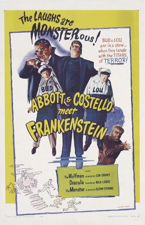 Смотреть фильм Эбботт и Костелло встречают Франкенштейна / Bud Abbott Lou Costello Meet Frankenstein (1948) онлайн в хорошем качестве SATRip