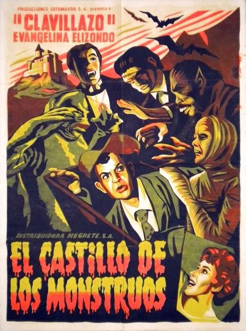 Смотреть фильм El castillo de los monstruos (1958) онлайн в хорошем качестве SATRip