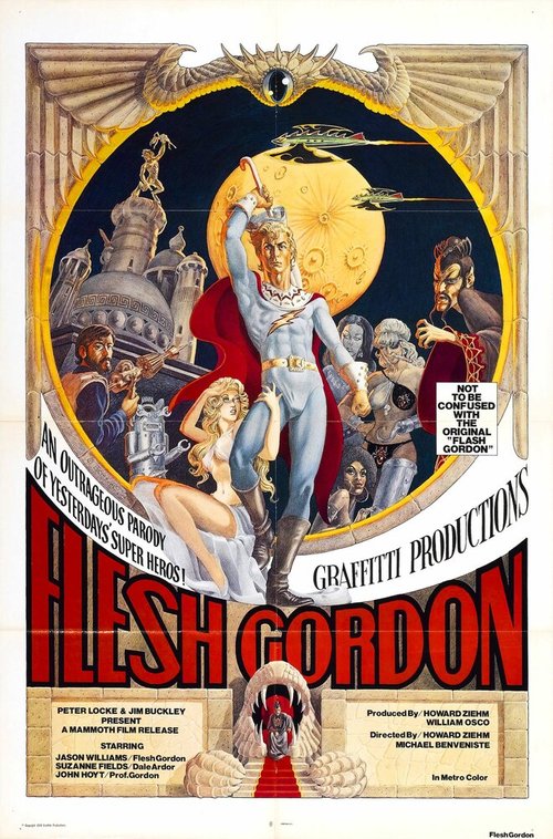 Смотреть фильм Флэш Гордон / Flesh Gordon (1974) онлайн в хорошем качестве SATRip
