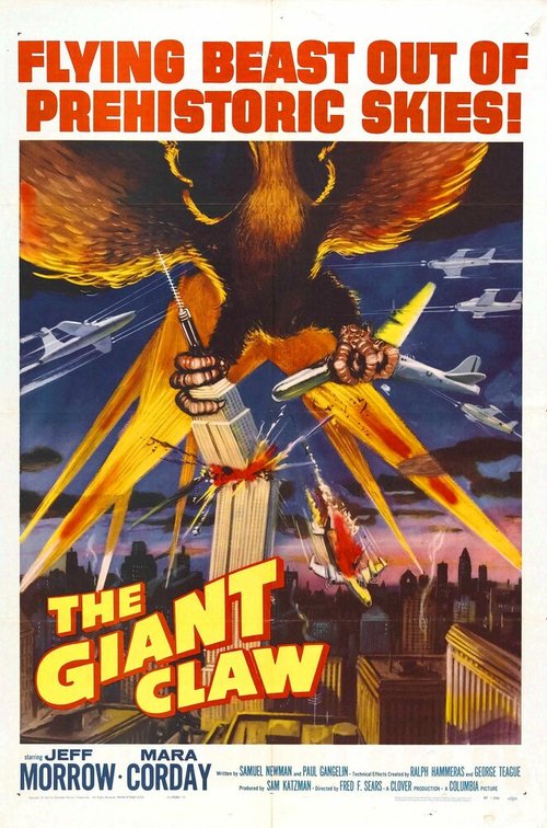 Смотреть фильм Гигантский коготь / The Giant Claw (1957) онлайн в хорошем качестве SATRip