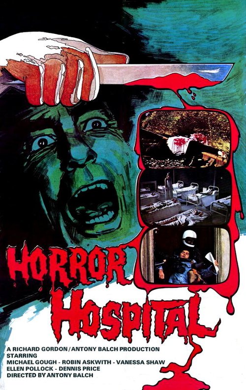Смотреть фильм Госпиталь ужасов / Horror Hospital (1973) онлайн в хорошем качестве SATRip