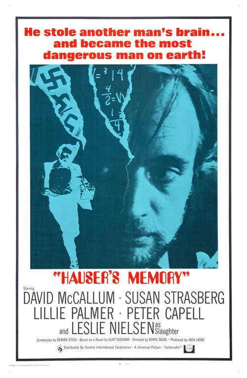 Смотреть фильм Hauser's Memory (1970) онлайн в хорошем качестве SATRip