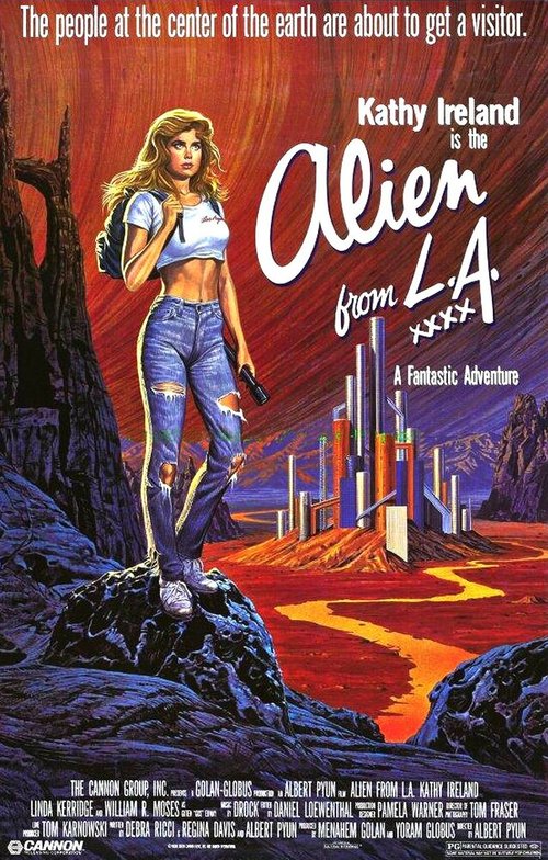 Смотреть фильм Инопланетянка из Лос-Анджелеса / Alien from L.A. (1988) онлайн в хорошем качестве SATRip