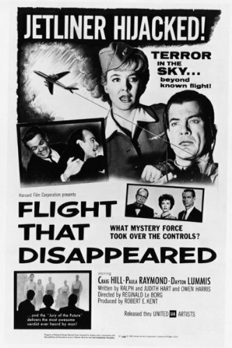 Смотреть фильм Исчезнувший рейс / Flight That Disappeared (1961) онлайн в хорошем качестве SATRip