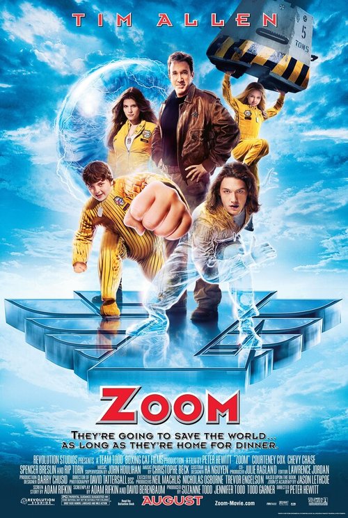 Смотреть фильм Капитан Зум: Академия супергероев / Zoom (2006) онлайн в хорошем качестве HDRip