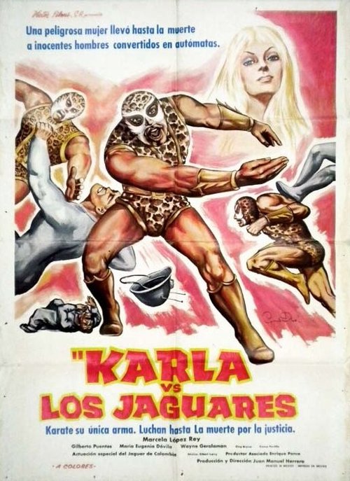 Смотреть фильм Karla contra los jaguares (1974) онлайн 