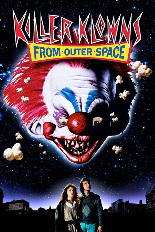 Смотреть фильм Клоуны-убийцы из космоса / Killer Klowns from Outer Space (1987) онлайн в хорошем качестве SATRip