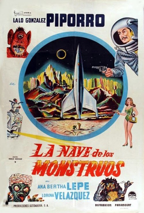 Смотреть фильм Корабль чудовищ / La nave de los monstruos (1960) онлайн в хорошем качестве SATRip