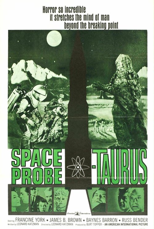 Смотреть фильм Космический монстр / Space Probe Taurus (1965) онлайн в хорошем качестве SATRip