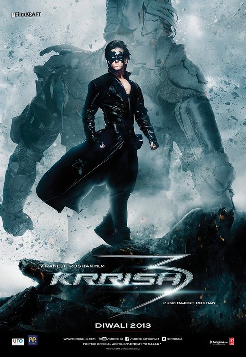 Смотреть фильм Крриш 3 / Krrish 3 (2013) онлайн в хорошем качестве HDRip