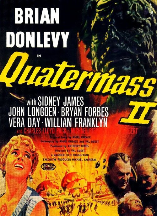 Смотреть фильм Куотермасс 2 / Quatermass 2 (1957) онлайн в хорошем качестве SATRip