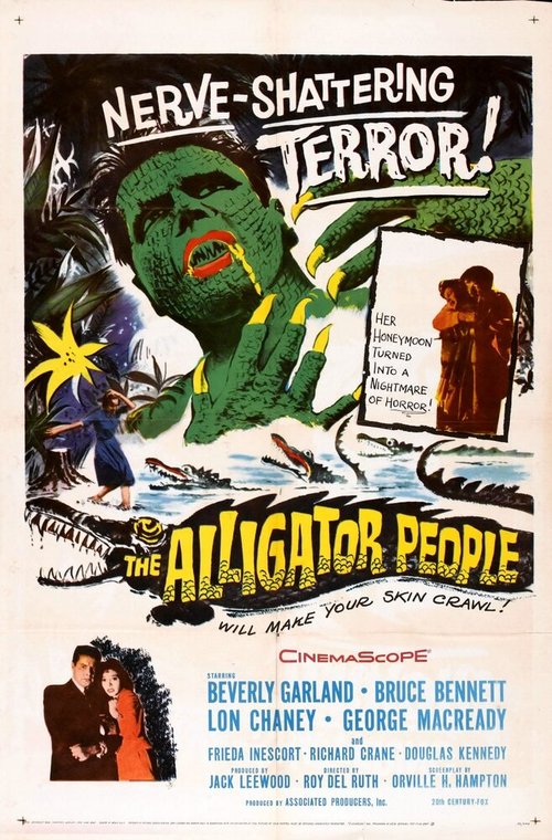 Смотреть фильм Люди-аллигаторы / The Alligator People (1959) онлайн в хорошем качестве SATRip