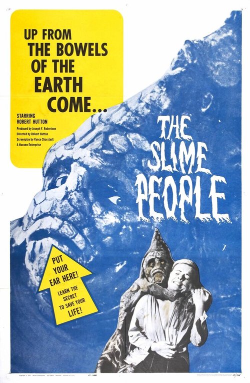 Смотреть фильм Люди-слизни / The Slime People (1963) онлайн в хорошем качестве SATRip