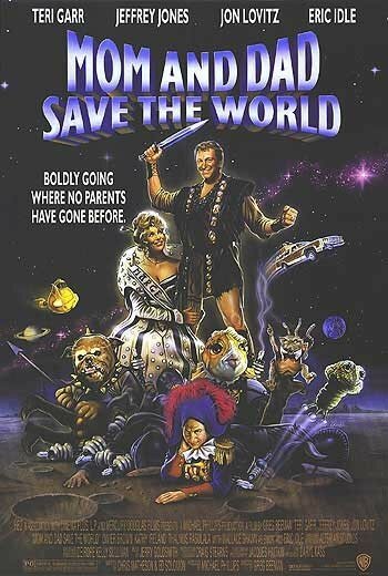 Смотреть фильм Мама и папа, спасите мир! / Mom and Dad Save the World (1992) онлайн в хорошем качестве HDRip