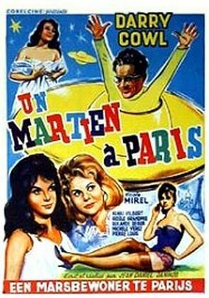 Смотреть фильм Марсианин в Париже / Un Martien à Paris (1961) онлайн в хорошем качестве SATRip