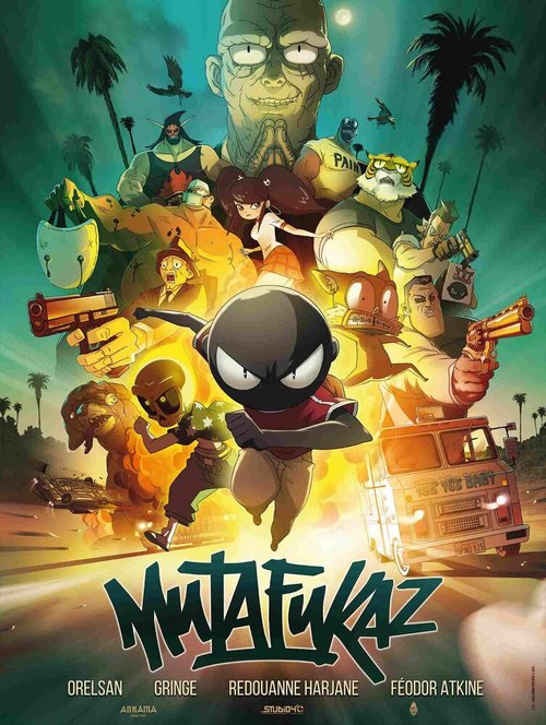 Смотреть фильм Мазафакер / Mutafukaz (2017) онлайн в хорошем качестве HDRip