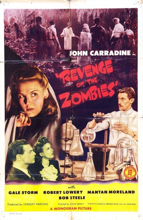 Смотреть фильм Месть зомби / Revenge of the Zombies (1943) онлайн в хорошем качестве SATRip