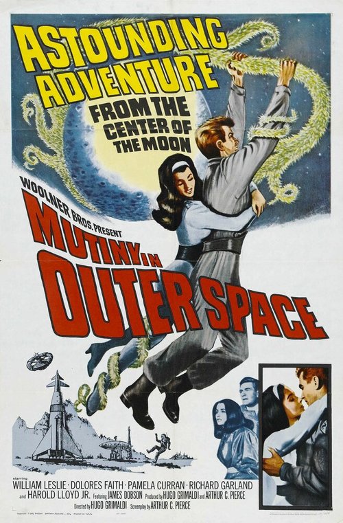 Смотреть фильм Мятеж в открытом космосе / Mutiny in Outer Space (1965) онлайн в хорошем качестве SATRip