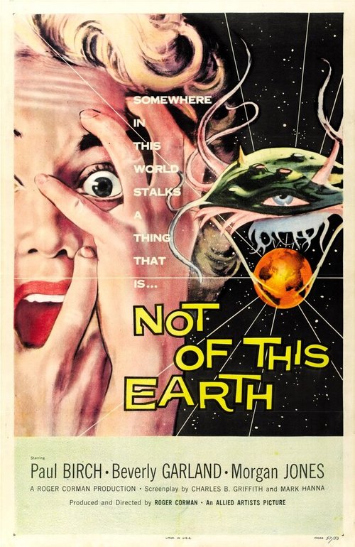Смотреть фильм Не с этой планеты / Not of This Earth (1957) онлайн в хорошем качестве SATRip