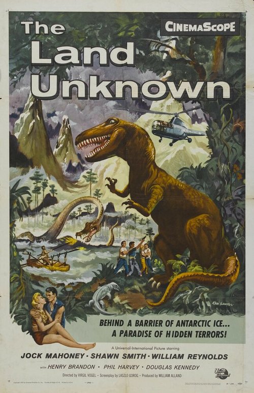 Смотреть фильм Неизвестная земля / The Land Unknown (1957) онлайн в хорошем качестве SATRip
