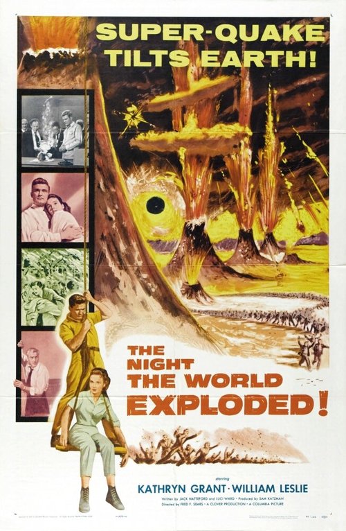 Смотреть фильм Ночь, когда взорвался мир / The Night the World Exploded (1957) онлайн в хорошем качестве SATRip