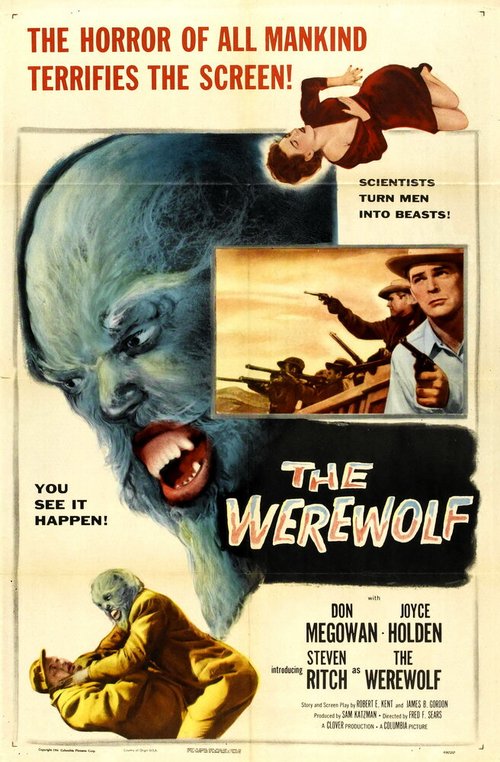 Смотреть фильм Оборотень / The Werewolf (1956) онлайн в хорошем качестве SATRip