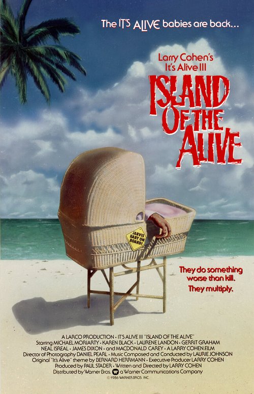 Смотреть фильм Оно живо 3: Остров живых / It's Alive III: Island of the Alive (1987) онлайн в хорошем качестве SATRip