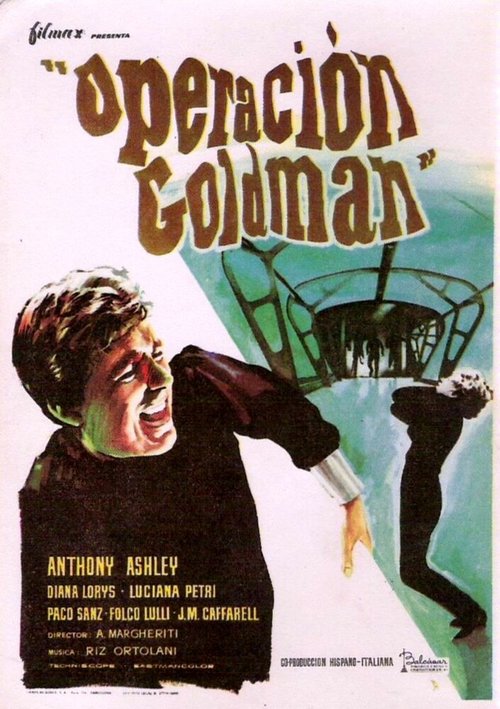 Смотреть фильм Операция «Молния» / Operazione Goldman (1966) онлайн в хорошем качестве SATRip