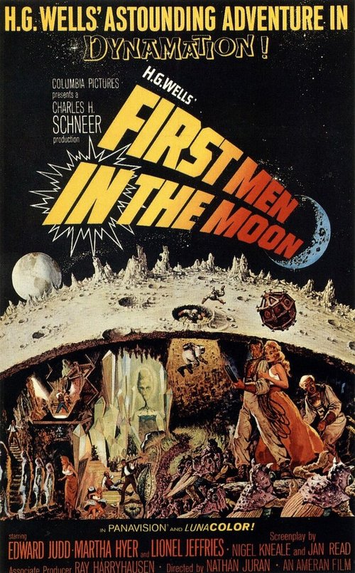 Смотреть фильм Первые люди на Луне / First Men in the Moon (1964) онлайн в хорошем качестве SATRip