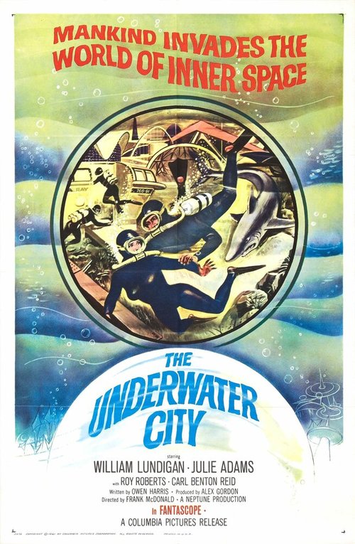 Смотреть фильм Подводный город / The Underwater City (1962) онлайн в хорошем качестве SATRip