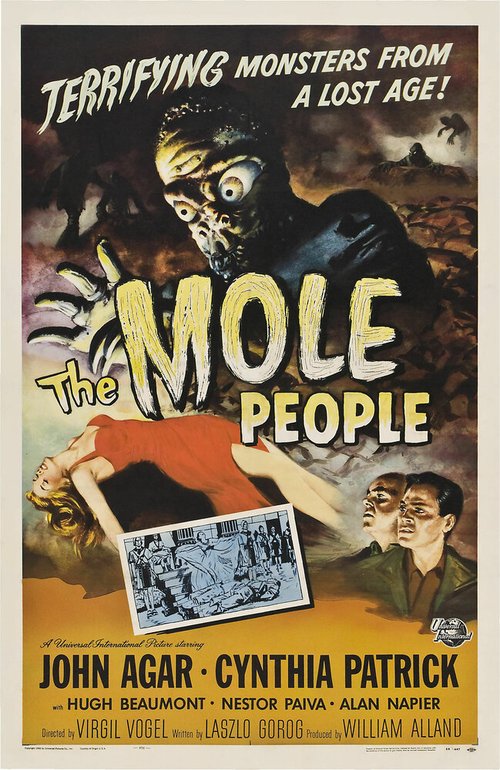 Смотреть фильм Подземное население / The Mole People (1956) онлайн в хорошем качестве SATRip