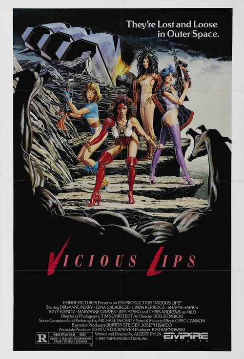 Смотреть фильм Порочные губы / Vicious Lips (1986) онлайн в хорошем качестве SATRip
