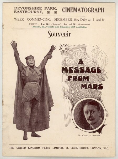 Смотреть фильм Послание с Марса / A Message from Mars (1913) онлайн в хорошем качестве SATRip