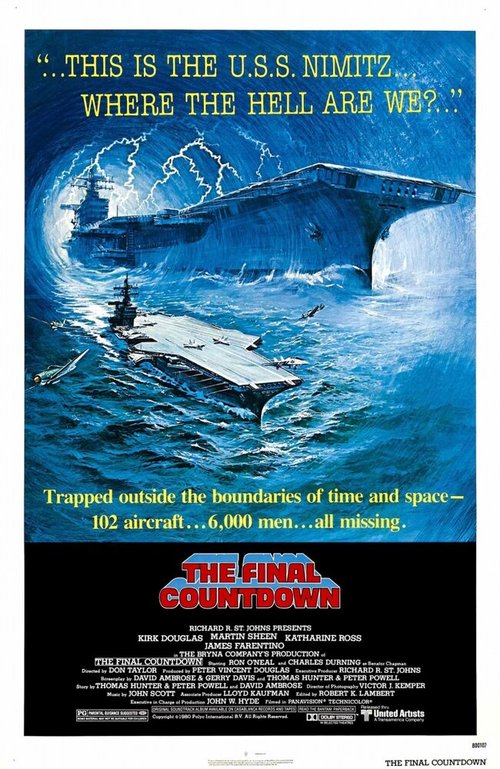 Смотреть фильм Последний отсчет / The Final Countdown (1980) онлайн в хорошем качестве SATRip