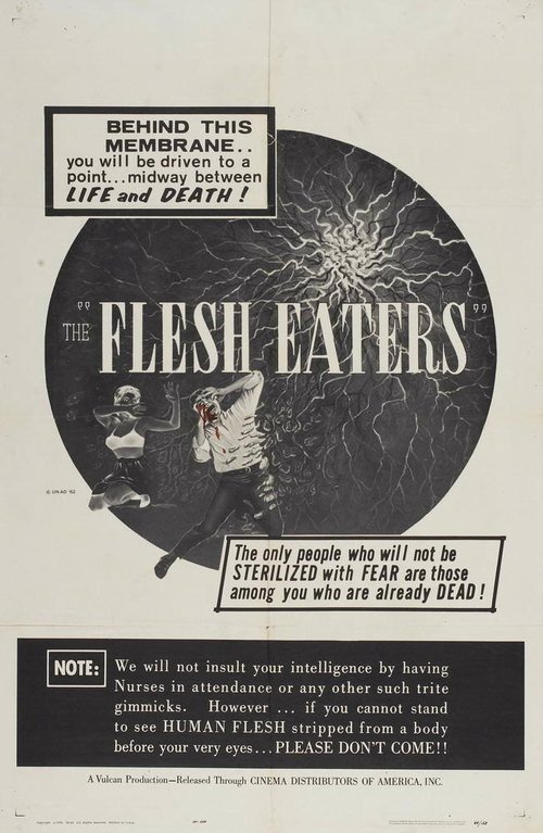 Смотреть фильм Пожиратели плоти / The Flesh Eaters (1964) онлайн в хорошем качестве SATRip