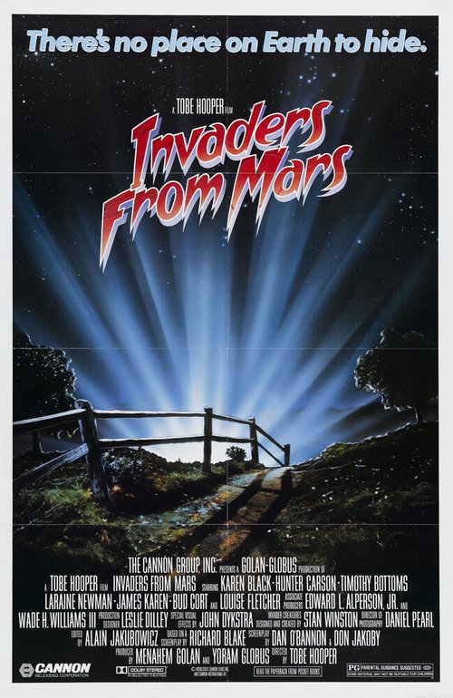 Смотреть фильм Пришельцы с Марса / Invaders from Mars (1986) онлайн в хорошем качестве SATRip