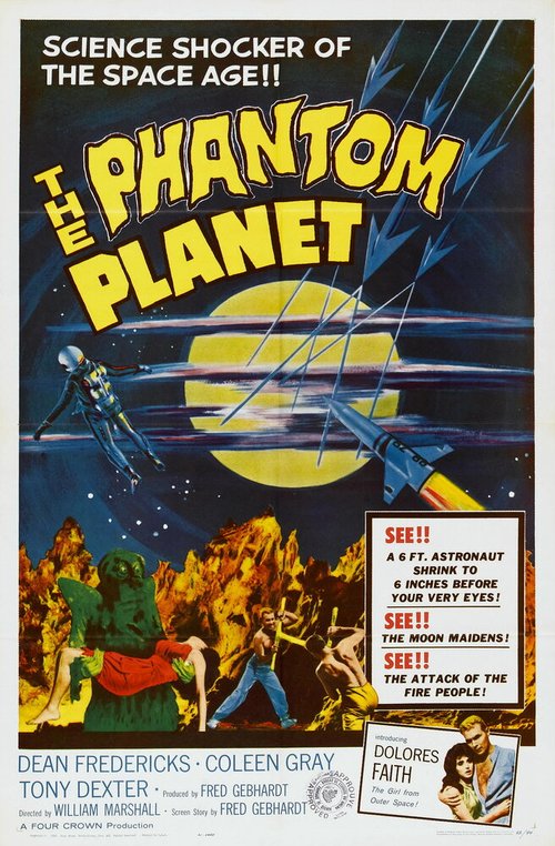 Смотреть фильм Призрачная планета / The Phantom Planet (1961) онлайн в хорошем качестве SATRip