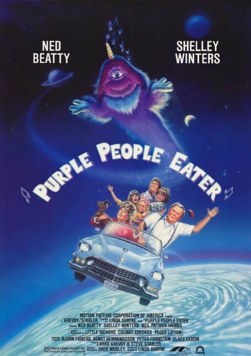Смотреть фильм Пурпурный людоед / Purple People Eater (1988) онлайн в хорошем качестве SATRip