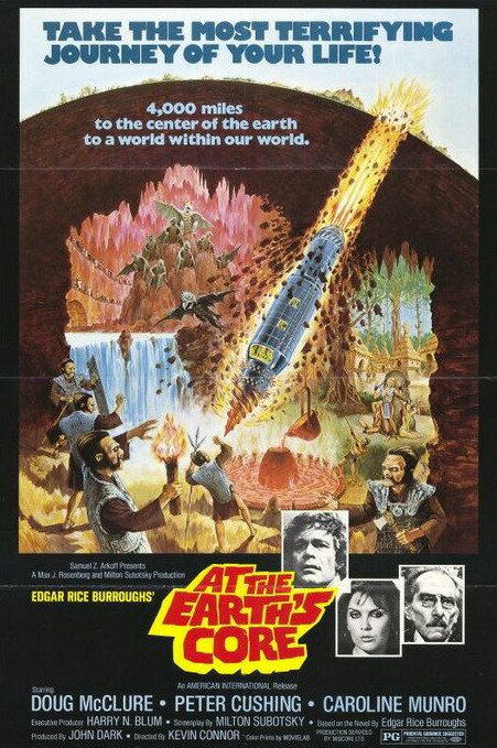Смотреть фильм Путешествие к центру Земли / At the Earth's Core (1976) онлайн в хорошем качестве SATRip