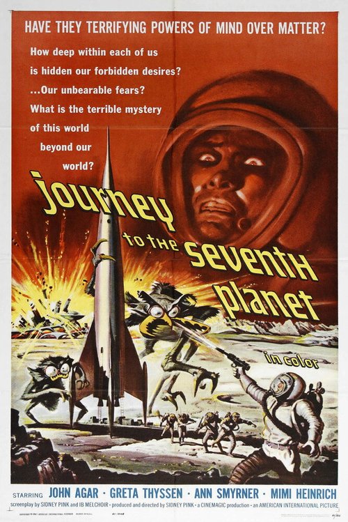 Смотреть фильм Путешествие к седьмой планете / Journey to the Seventh Planet (1962) онлайн в хорошем качестве SATRip