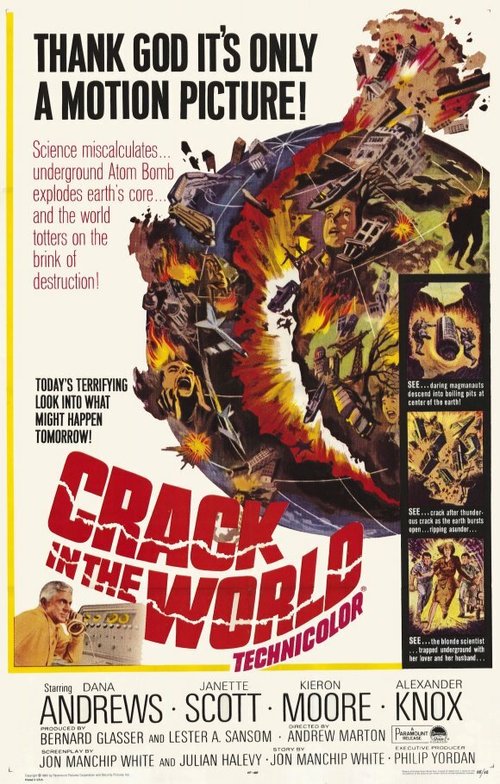 Смотреть фильм Разлом земной коры / Crack in the World (1965) онлайн в хорошем качестве SATRip