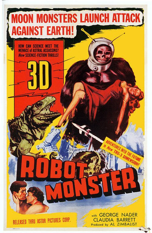 Смотреть фильм Робот-монстр / Robot Monster (1953) онлайн в хорошем качестве SATRip