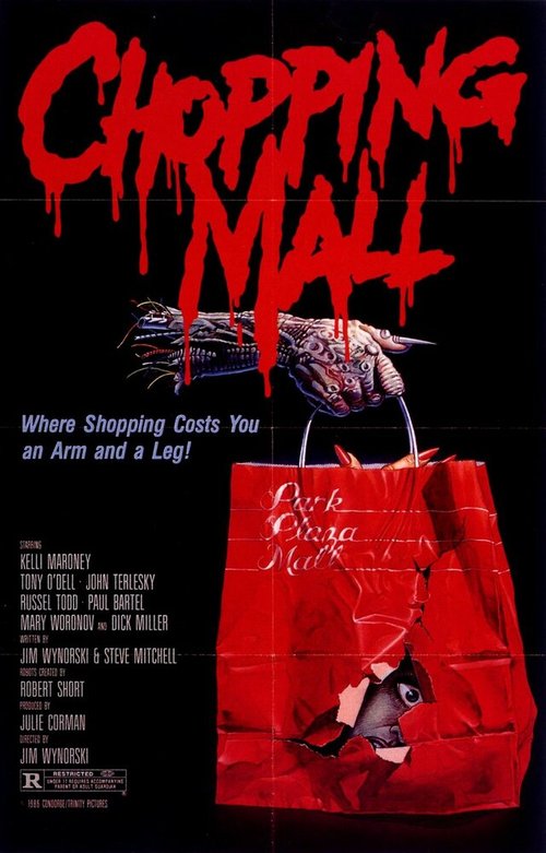 Смотреть фильм Роботы-убийцы / Chopping Mall (1986) онлайн в хорошем качестве SATRip