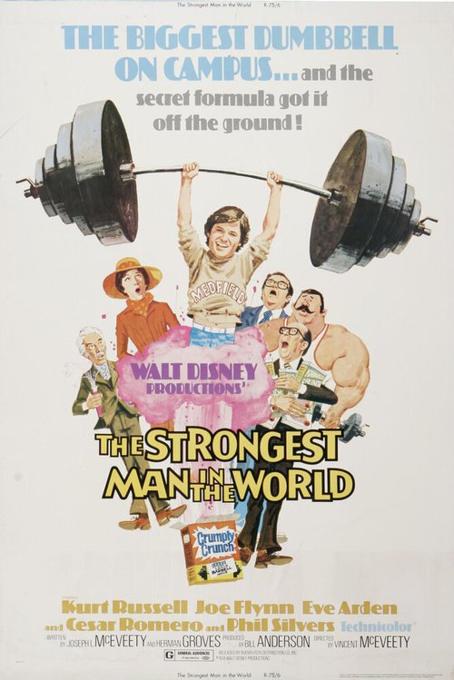 Смотреть фильм Самый сильный человек в мире / The Strongest Man in the World (1975) онлайн в хорошем качестве SATRip