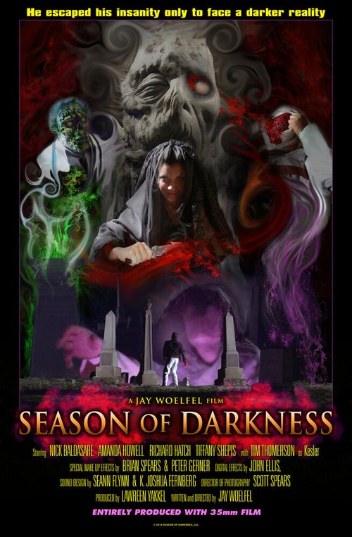 Смотреть фильм Сезон тьмы / Asylum of Darkness (2017) онлайн в хорошем качестве HDRip