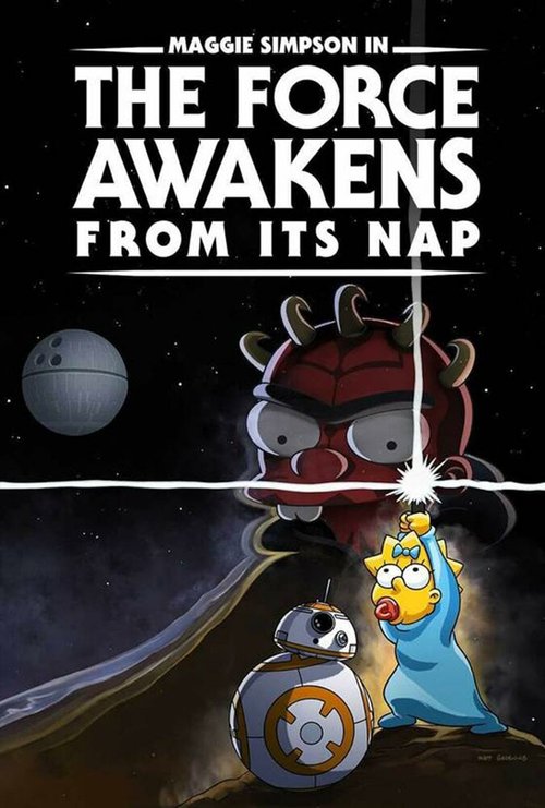 Смотреть фильм Симпсоны: Пробуждение силы после тихого часа / Maggie Simpson in «The Force Awakens from Its Nap» (2021) онлайн 