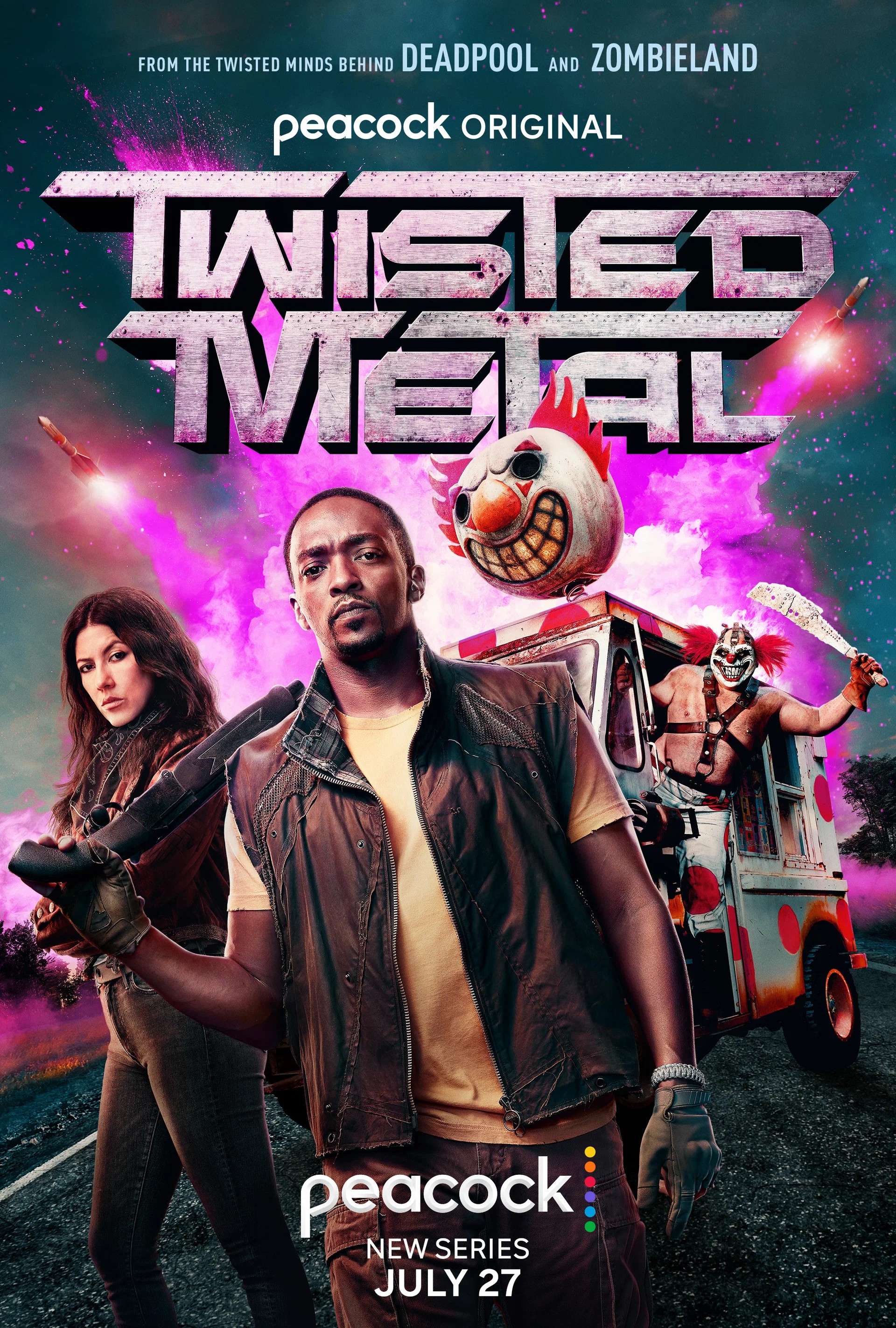Смотреть фильм Скрежет металла (1 сезон) / Twisted Metal (2023) онлайн в хорошем качестве HDRip